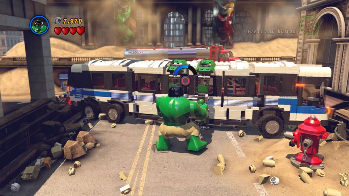 LEGO Marvel Super Heroes screenshot 2 for Playstation 4